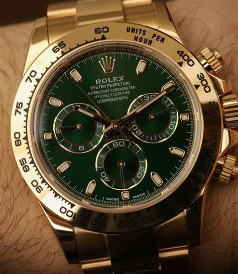 daytona green face price|rolex daytona with green dial.